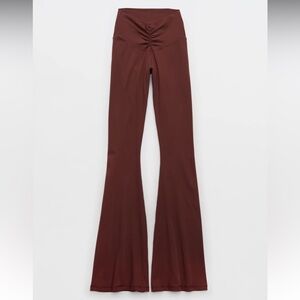 NWOT Offline by Aerie Real Me Ruched Crossover Flare Legging